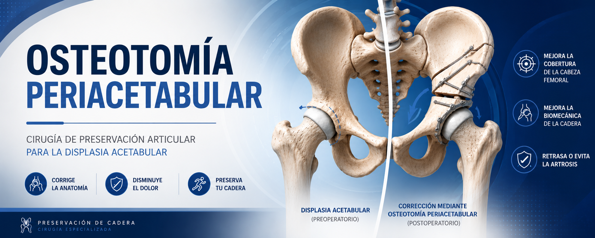 Osteotomía Periacetabular PAO